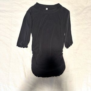 Free people womens quarter sleeve top